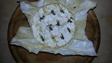 запеченый камамбер