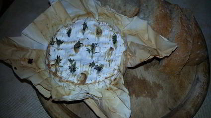 запеченый камамбер