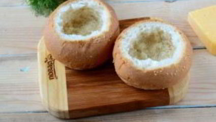 жульен в булочках